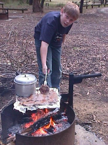 Campfire Steaks